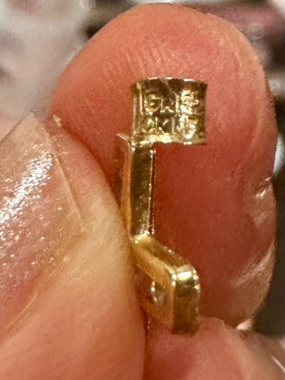 Large 10K Solid Gold Cross Solid 10K Gold Real Gold View 3